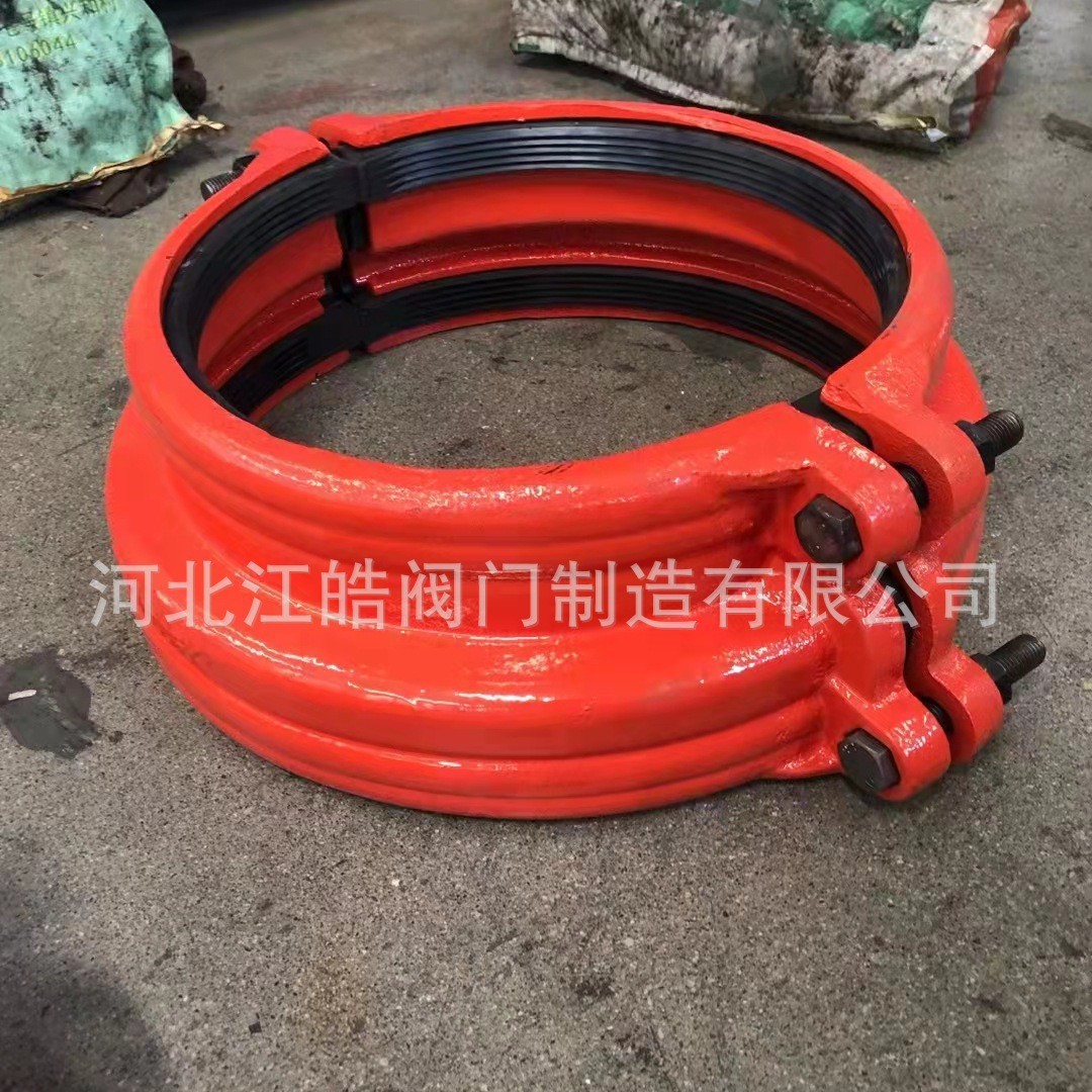 大小头哈夫节 球墨铸铁变径哈夫节 胶口堵漏卡子反扣大小头