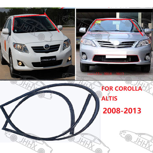 corolla卡罗拉2008 2009 -2011前挡风玻璃密封条防水条前挡胶条