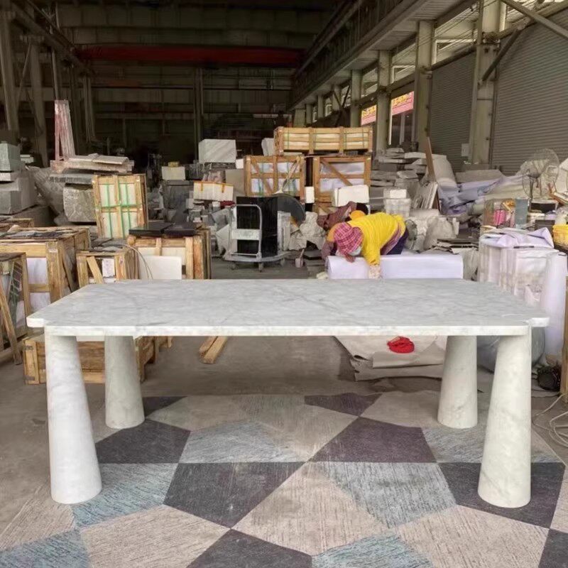设计师款天然大理石轻奢办公桌