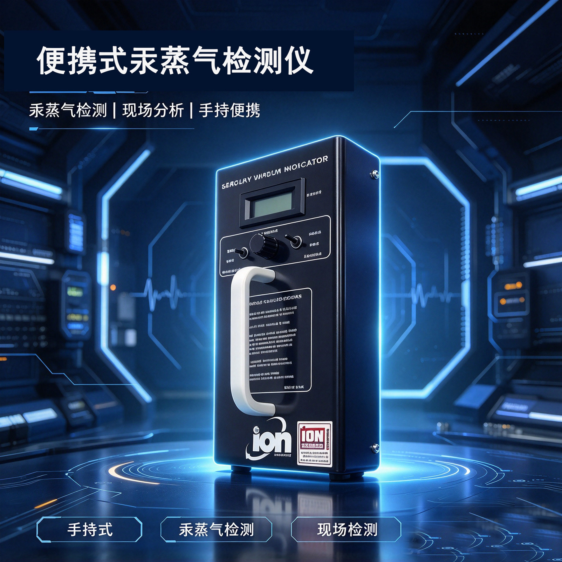 便携式汞蒸气检测仪手提便携化工场所室内空气中汞含量检测设备