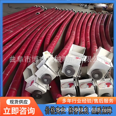 大型螺旋输送机车载家用吸玉米
