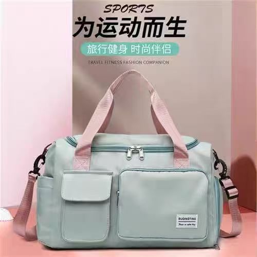 2025新款潮流运动包男女健身包干湿分离游泳牛津布手提单肩