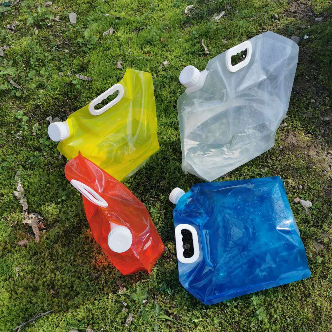 户外登山骑行折叠储水水壶野炊盛水袋旅行野营便携大容量运动水桶
