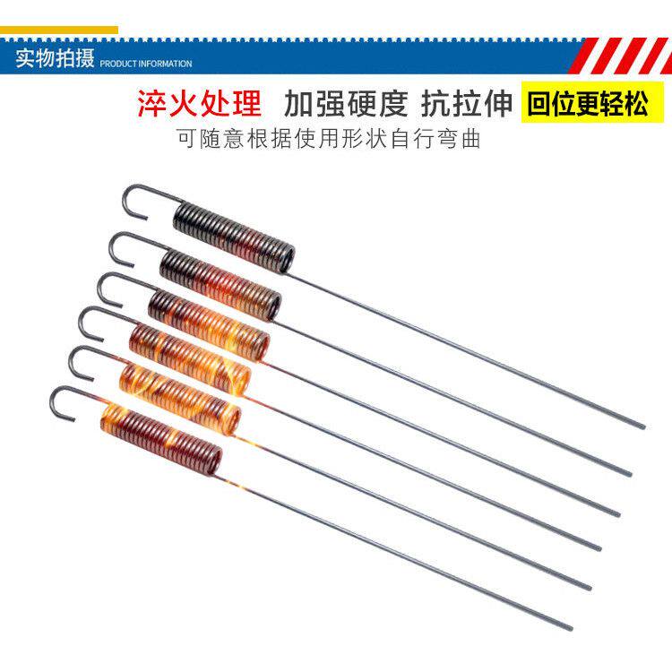 电动三轮摩托车后轮刹车回位拉簧脚刹弹簧长短可调刹车拉簧