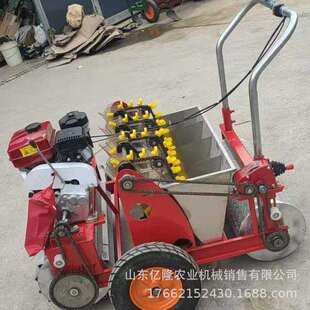 农用汽油五行大蒜播种机深浅可调播蒜机自走式蒜瓣种植机