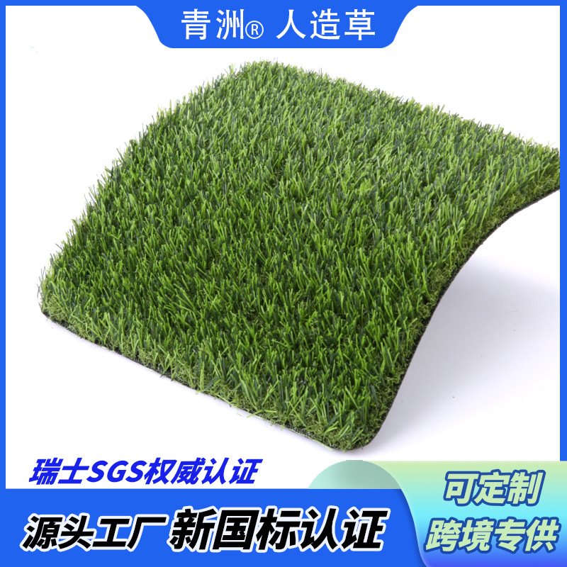 青洲 人工绿草 婚礼塑料草坪地毯 人造草坪休闲 幼儿园仿真假草皮