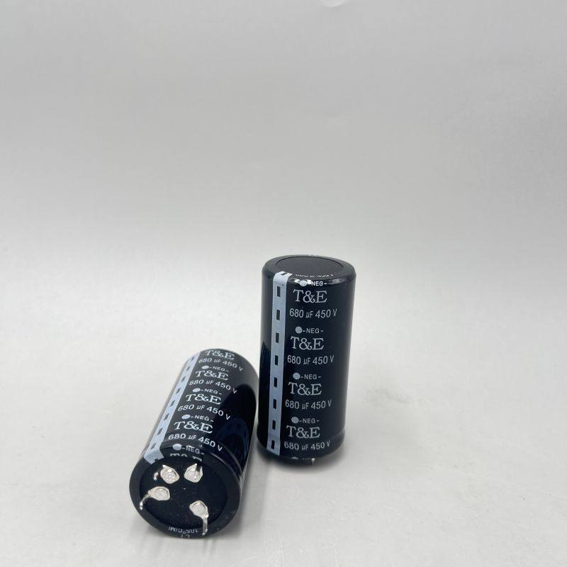 TE 泰科电容 NEG 680uf450V 四脚电解电容 全新原装现货