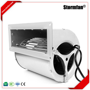 斯托姆EC变频离心双进风鼓风机 大风量风压 可用PWM无极调速 节能