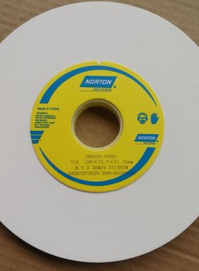 诺顿白刚玉白色磨床砂轮.38A320K 180*12.7*31.75规格齐全,