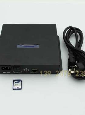 T-100K全彩主控灯串屏控制系统 8路led控制器 可编程控制器SD联机