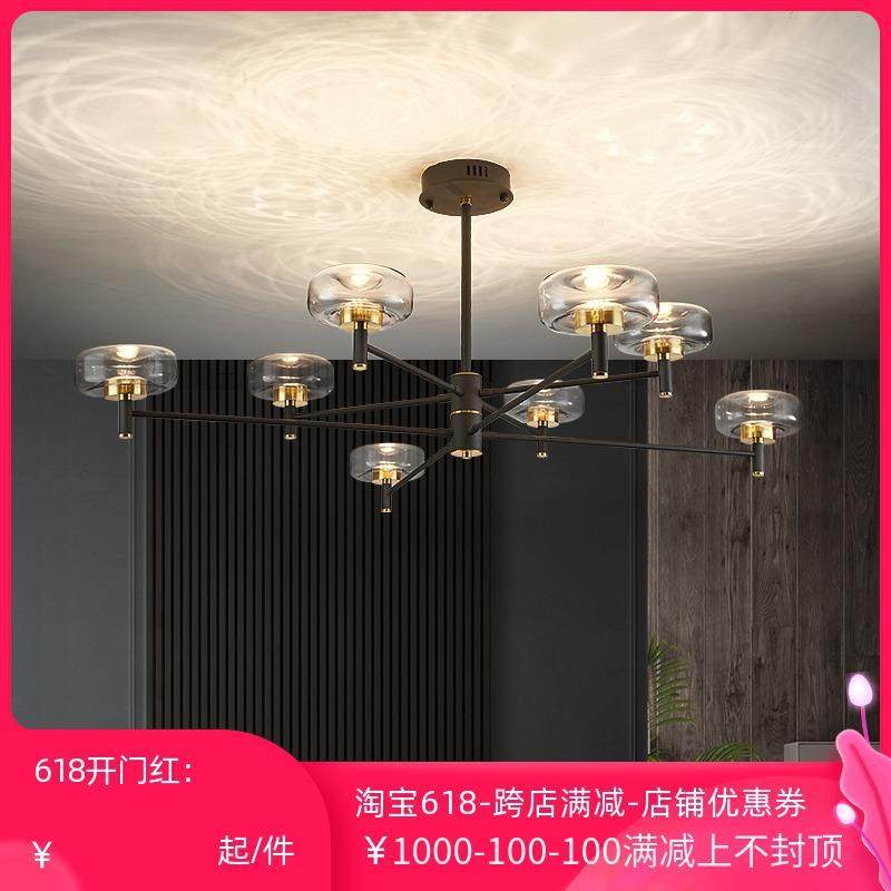 北欧风格灯具轻奢客厅灯简约现代大气家用卧室餐厅灯2021新款吊灯