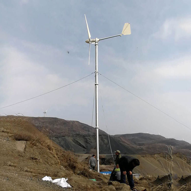 2500w中小型风力发电机组永磁同步发电机 山顶用2.5kw风力发电机