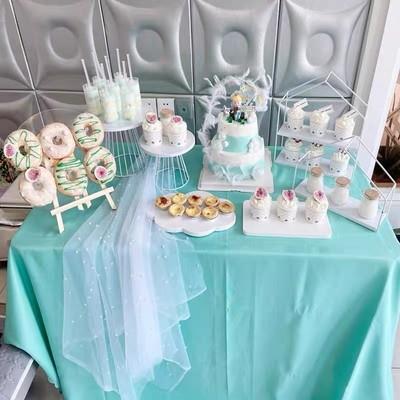 欧白甜件品74995摆架婚蛋糕架庆展子下午示点式色心点糕甜点架茶