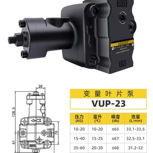 凯力通KEILETO数控机床油泵 变量叶片泵 VUP 液压油泵