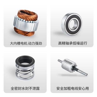 污水泵220v家用抽水小型化粪池抽粪泥浆切割式排污泵潜水泵粉碎