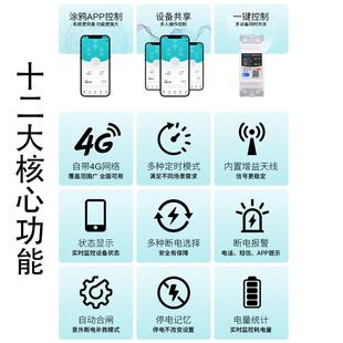 远涂鸦能W线线iF定时关无 4控G手机水程开94167 遥控制i器泵广告