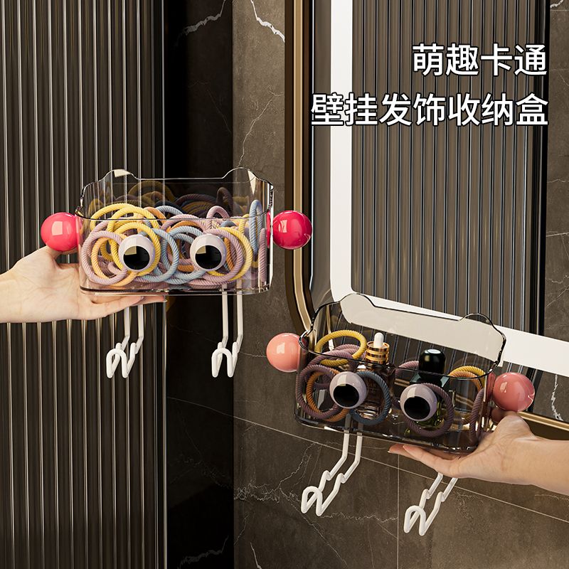 多巴胺首饰整理置物架壁挂发箍发夹头绳宝宝皮筋收纳神器收纳盒