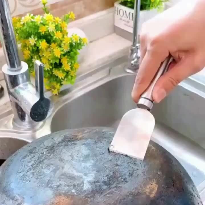 瓷砖玻璃冰箱美缝除胶铲刀不锈钢多功能清洁刮刀厨房地板除垢器