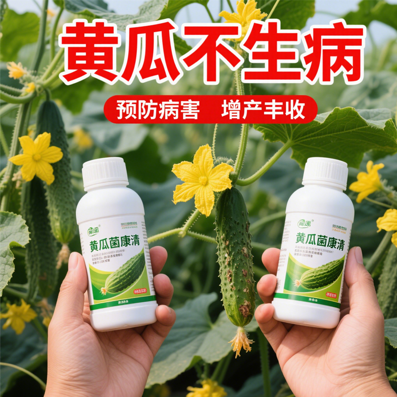 黄瓜菌康清黄瓜病全治疫病黄点病靶斑病角斑病蔓枯正品微生物菌剂
