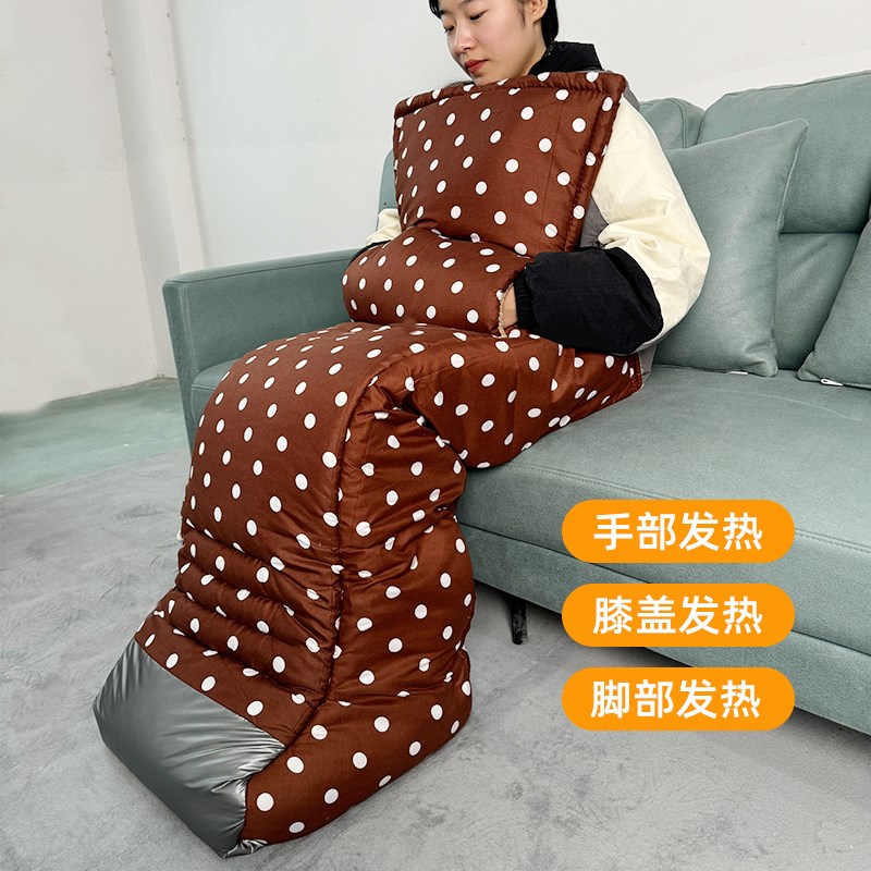2023新款老人儿童暖脚神器电加热E冬天宿舍办公室取暖防冻腿暖全