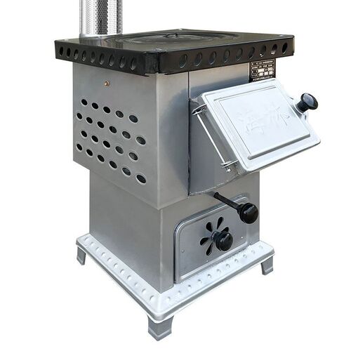 家用取暖炉柴煤两用柴火灶暖炉户外农村室内烧木柴移动便携大锅台