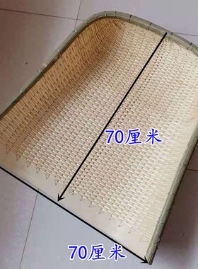 6BUJ特大号款柳编n簸箕  农用家用商用大小号竹编柳条簸箕笸箩收