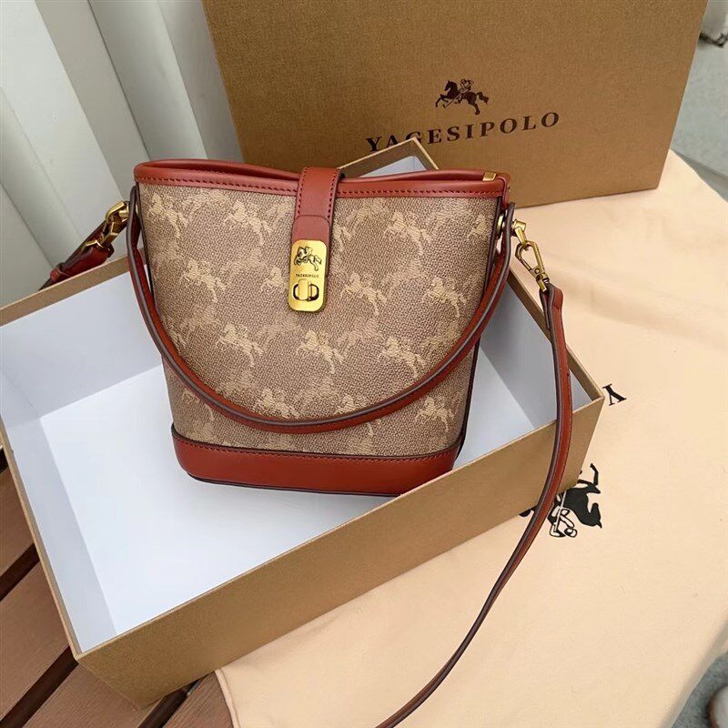 轻奢小众腋下水桶包女2024新款高级感手提包质感斜挎包单肩女包小