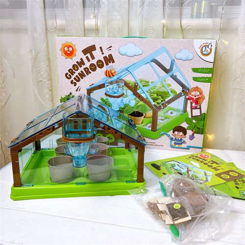 科答鸭种植吧阳光房植物r箱培养小学生观察力科学小实验生日礼物