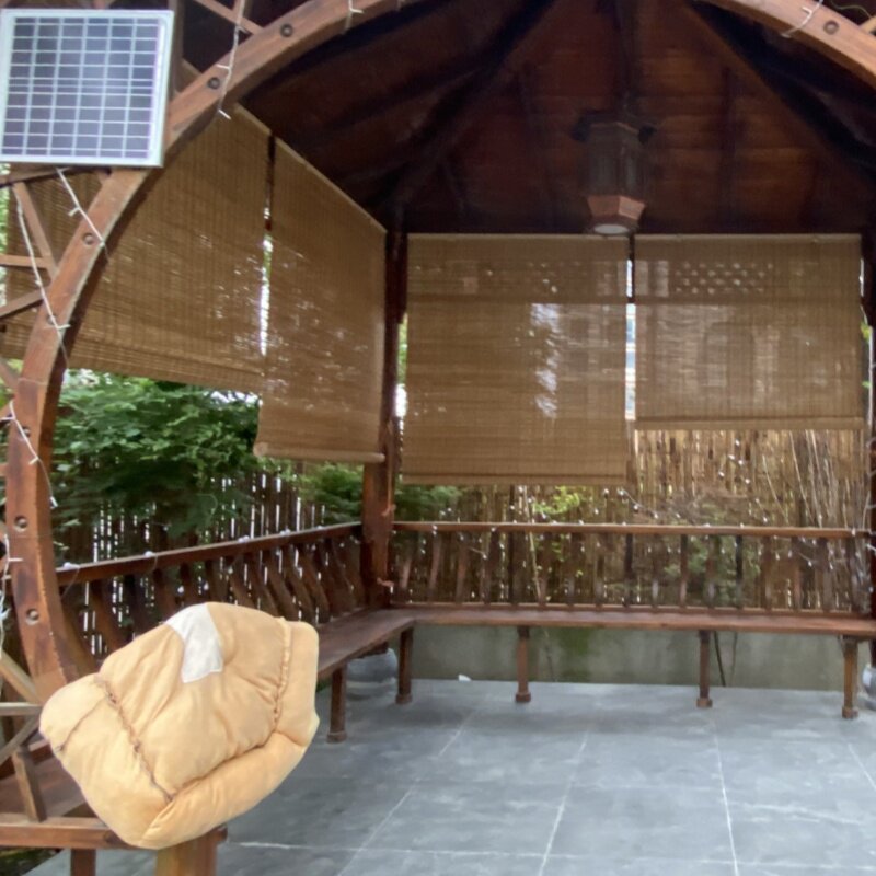 竹帘卷帘防水开放式阳台户外凉亭走廊遮阳隔热挡风挡雨防水防霉款,居家布艺,卷帘,淘宝优惠券,粉丝福利购,淘宝优惠卷