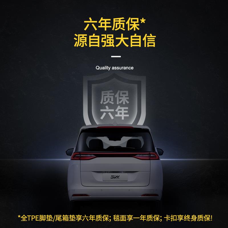 W全TPE尾箱垫适用于广汽传祺M专用后备箱垫防水无异味汽车配件