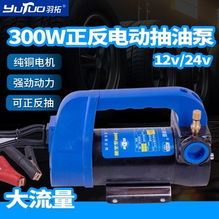 羽拓電動(dòng)抽油泵12v24v300w正反轉(zhuǎn)開關(guān)電動(dòng)柴油泵農(nóng)用機(jī)械加油泵