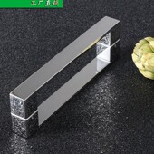 L12EE玻璃门淋浴房把手镜光不锈钢 质感浴室门实心拉手 304对装