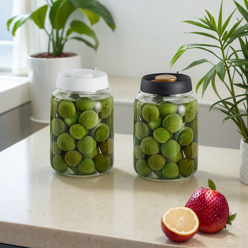 玻璃密封罐泡酒瓶青梅杨梅人参自酿果酒专用酒瓶泡菜坛腌菜蜂蜜瓶