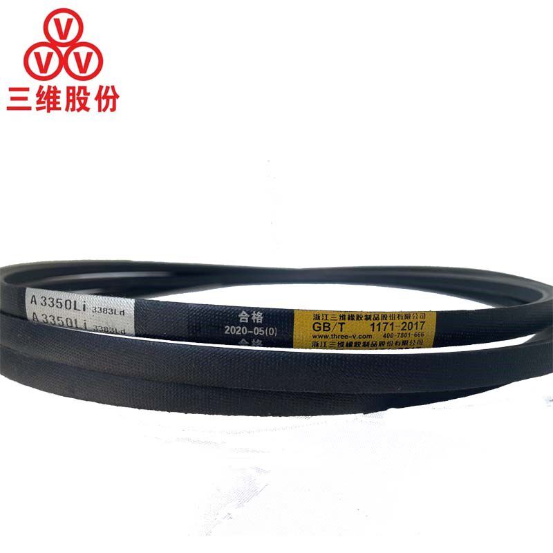 三维三角皮带英制A型86-103橡胶传动带B型C型M型工业机器齿形皮带
