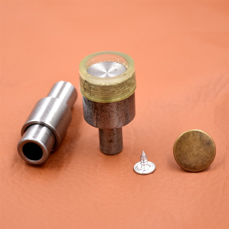 17MM/20MM 平面工字扣手压模具空心摇头扣手动磨具牛仔扣电动模具