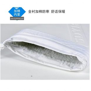 防水老款 水靴棉加eva厨房防臭女防滑 雨鞋 加绒加厚靴子男泡沫水鞋