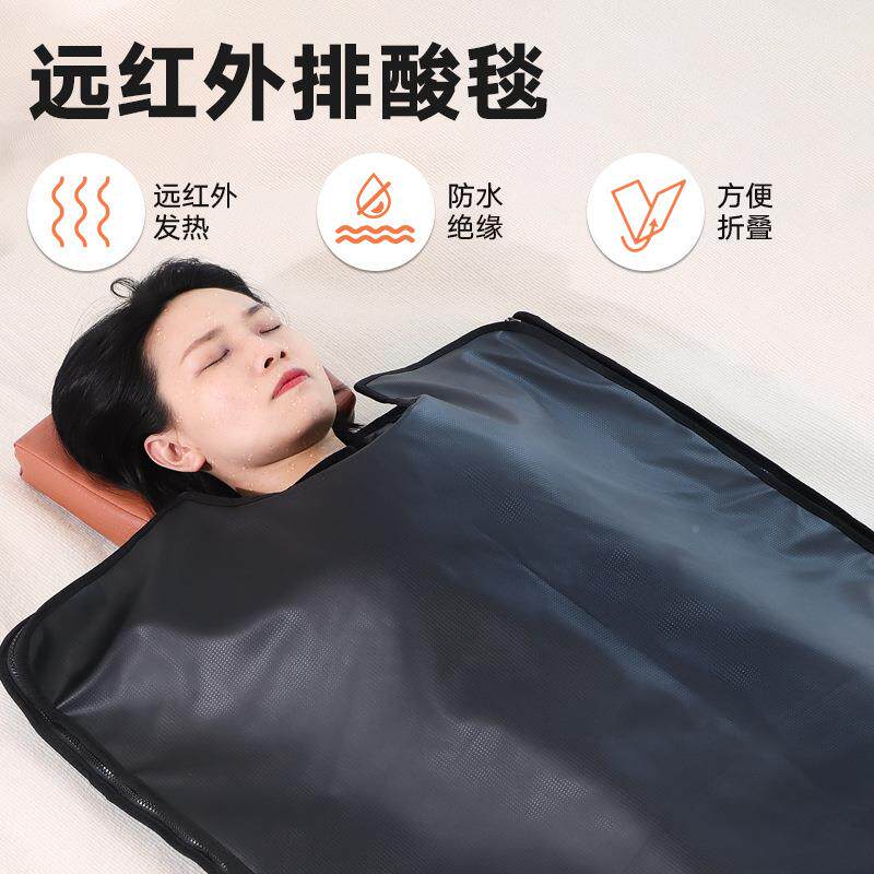 跨境P皮桑拿U毯床出汗沙棘排酸汗排28344湿气远红外线蒸袋美容院