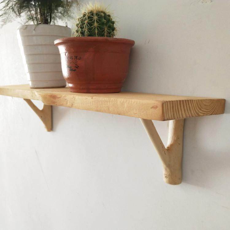 实木搁板 一字隔板 树枝置物搁板架壁挂收纳创意电视隔板木板,住宅家具,搁板/置物架/家用陈列架,淘宝优惠券,粉丝福利购,淘宝优惠卷