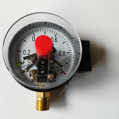 YXC100压力表磁助式电接点压力表接线表自动控制压力表水泵控制表