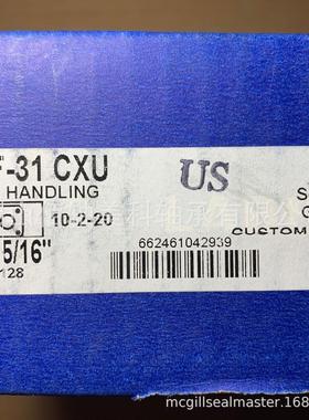 美国SEALMASTER轴承 SF-31CXU 英制带座轴承 风机轴承 冷却塔轴承