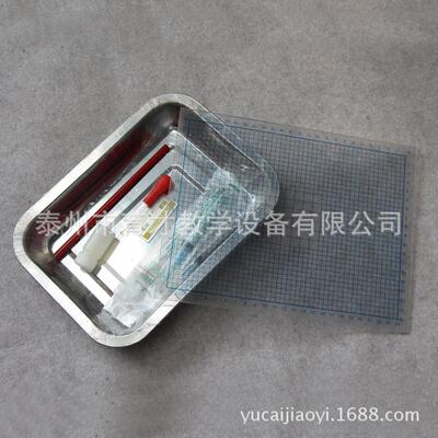 22215油膜实验器教学仪器不锈钢盘估算油酸分子大小物理实验器材