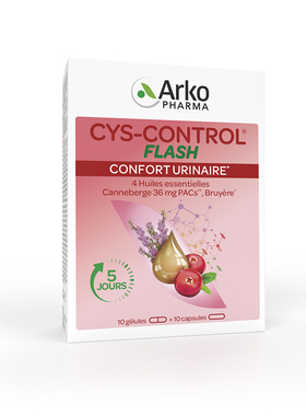 Arkopharma艾蔻法蔓越莓胶囊原花青素私密护理卵巢保养女性调理