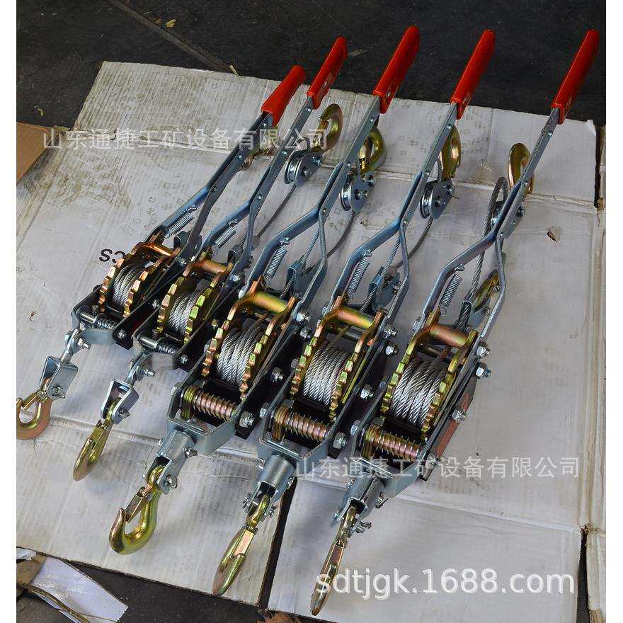 多功能钢丝绳紧线器手动拉紧器日式手板葫芦电力收紧器
