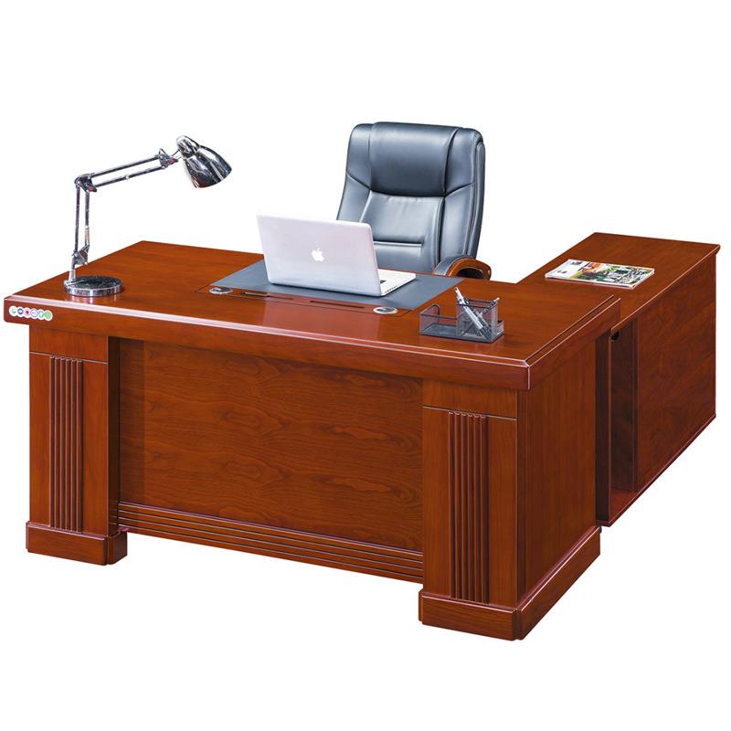 大气经理桌总裁桌油漆中班台主管桌中式办公桌老板桌中式办公家具