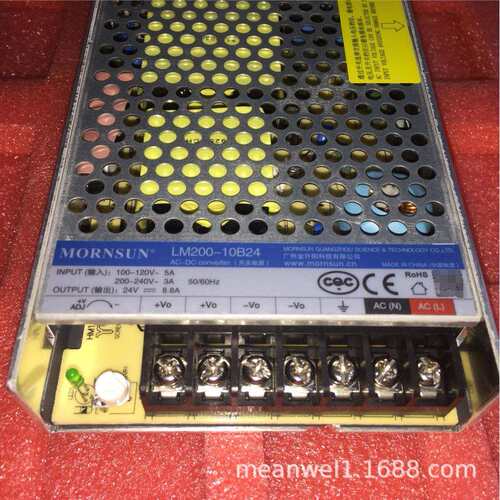 开关电源LM200-10B05/12/15/24/36/48V高品质264VAC输入变压器LRS