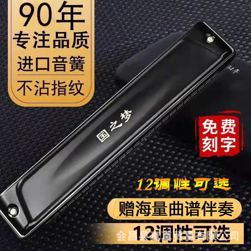 国光口琴C调复音专业演奏级