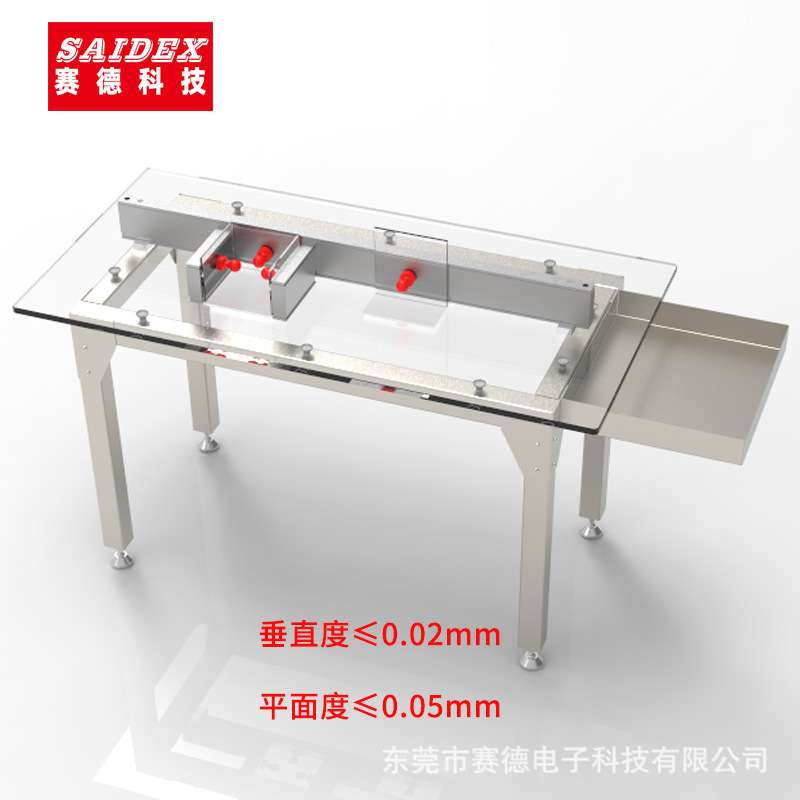 亚克力45°90度粘接盒子专用打胶水靠山超高垂直平整精度粘接夹具