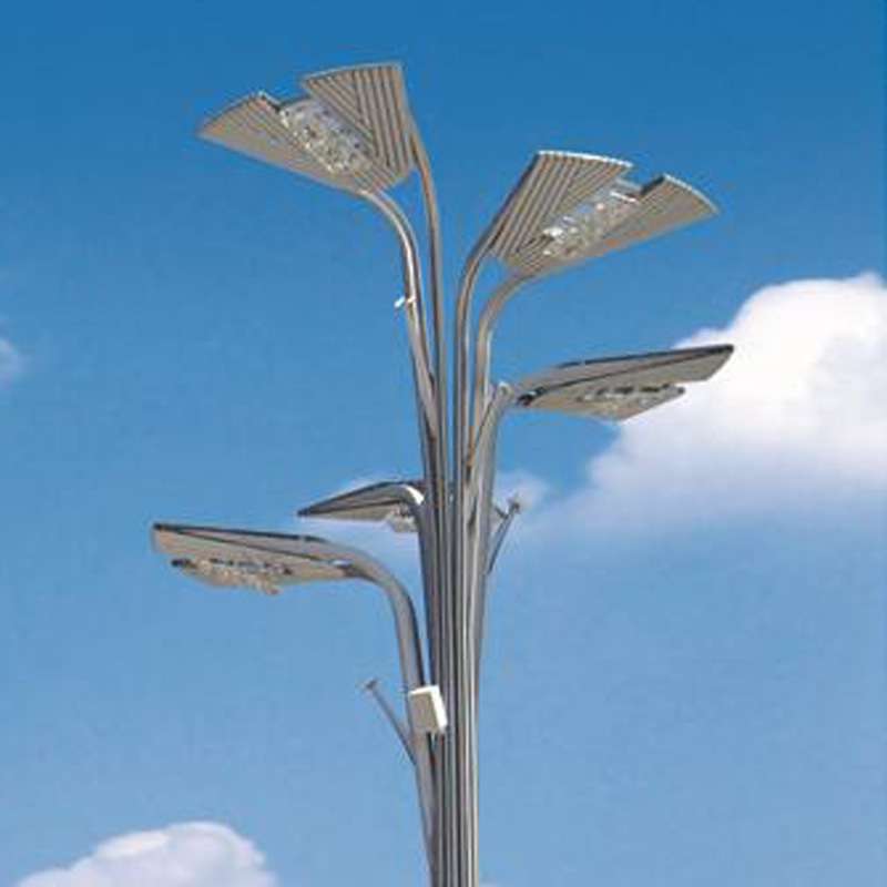 公园景观灯柱3米方形户外太阳能庭院灯防水超亮别墅园林小区路灯