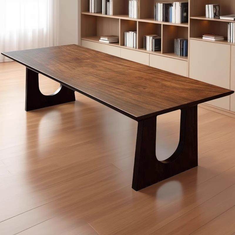 南美胡桃木餐桌茶桌书桌家用经济现代简约实用实木桌中古风U脚,纺织面料/辅料/配套,纺织机械配件,淘宝优惠券,粉丝福利购,淘宝优惠卷