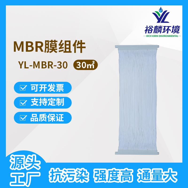 裕麟MBR膜PVDF帘式中空纤维复合膜浸入式污水处理过滤膜组件